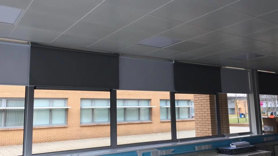 Commercial Roller Blinds, West Lothian College