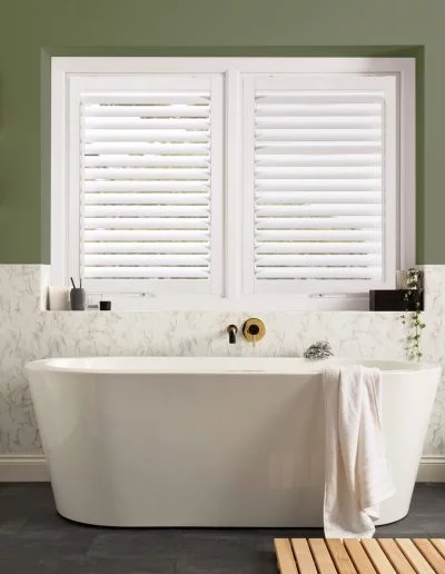 shutter blinds for the bathroom