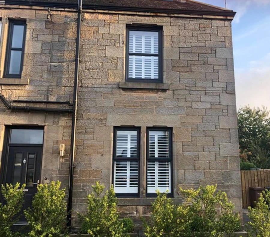 Wooden Shutters Kirkliston by Stylerite-blinds Livingston, West Lothian