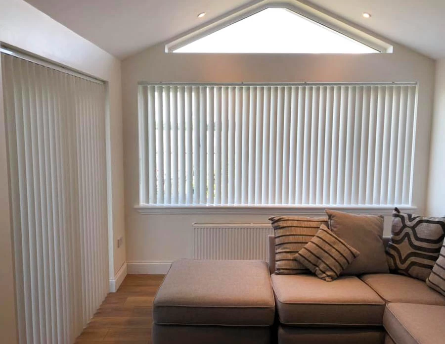 Rigid Vertical Blinds Livingston by Stylerite blinds, Livingston, West Lothian.